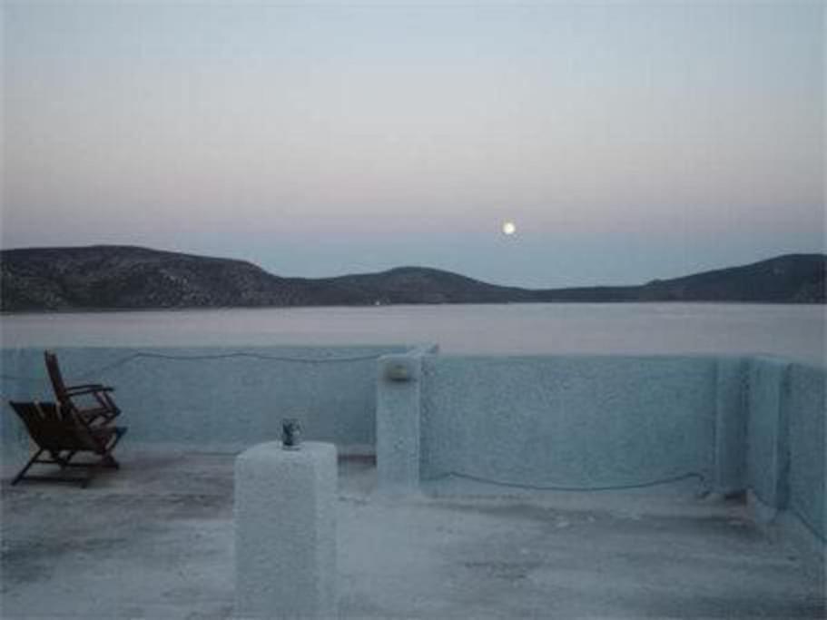 Villa With Breathtaking Views And Private Beach Agios Dimitrios  Exterior photo